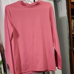 Men's Pink Long Sleeve Shirt